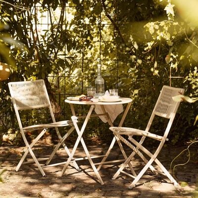 House Nordic Arcas taittuva parvekesetti taupe